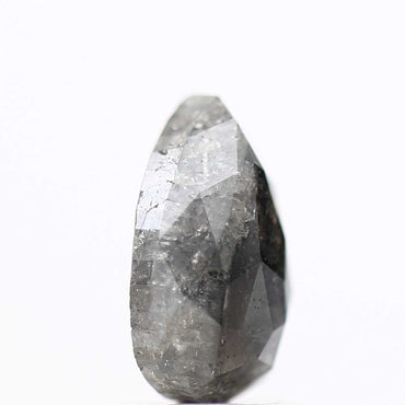 Salt and Pepper Diamond Fancy Gray Color 1.10 CT 8.30 X 5.10 X 2.70 MM Pear Cut Diamond! Natural Loose Diamond ! Christmas Gift for Her