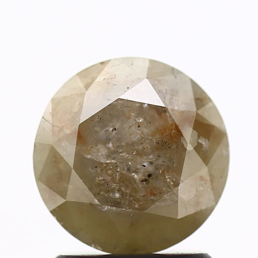 1.22 Carat Gray Brown Round Brilliant Cut Natural Loose Diamond