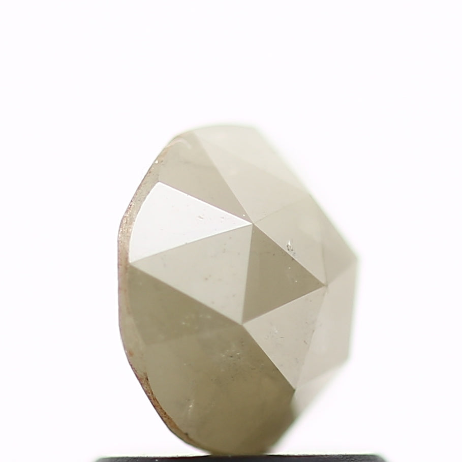 1.04 Carat Fancy Gray Rose cut Round Brilliant Cut Natural Loose Diamond