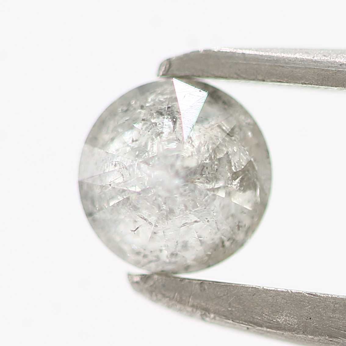0.22 Carat Fancy Gray Round Shape Brilliant Cut Natural Loose Diamond