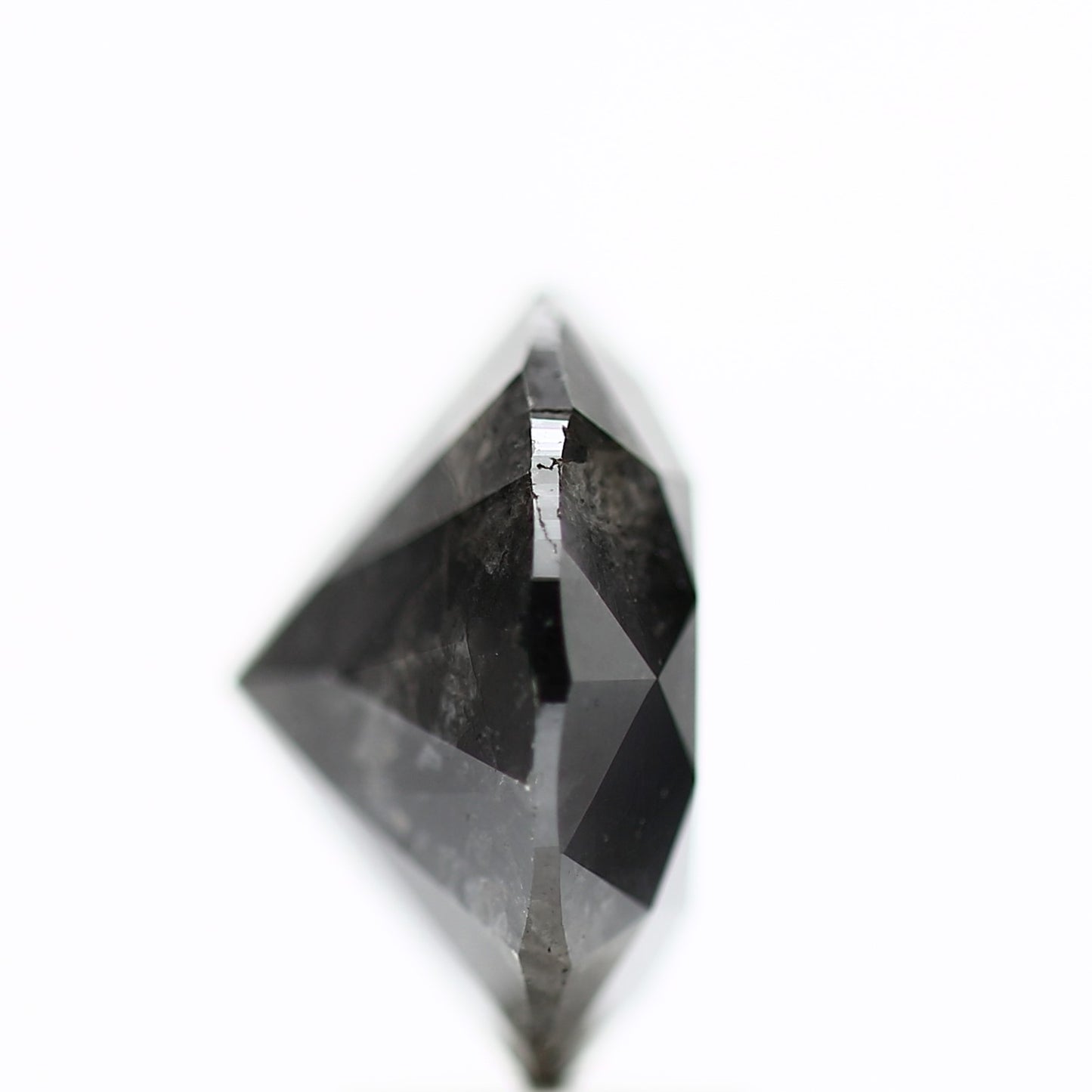 GIA round black certified diamonds