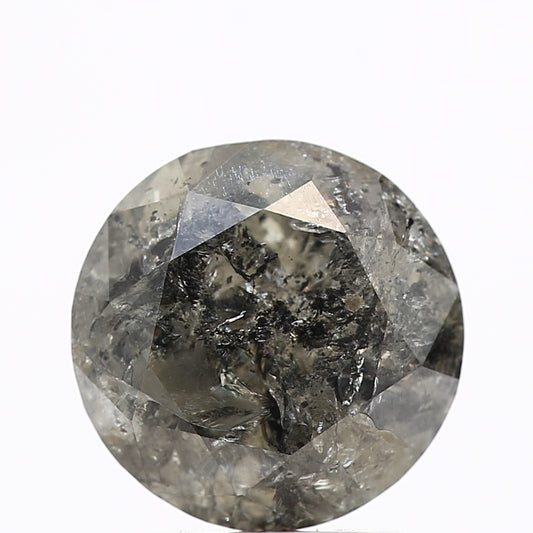 2.24 Carat Fancy Round Shape Brilliant Cut Natural Loose Diamond