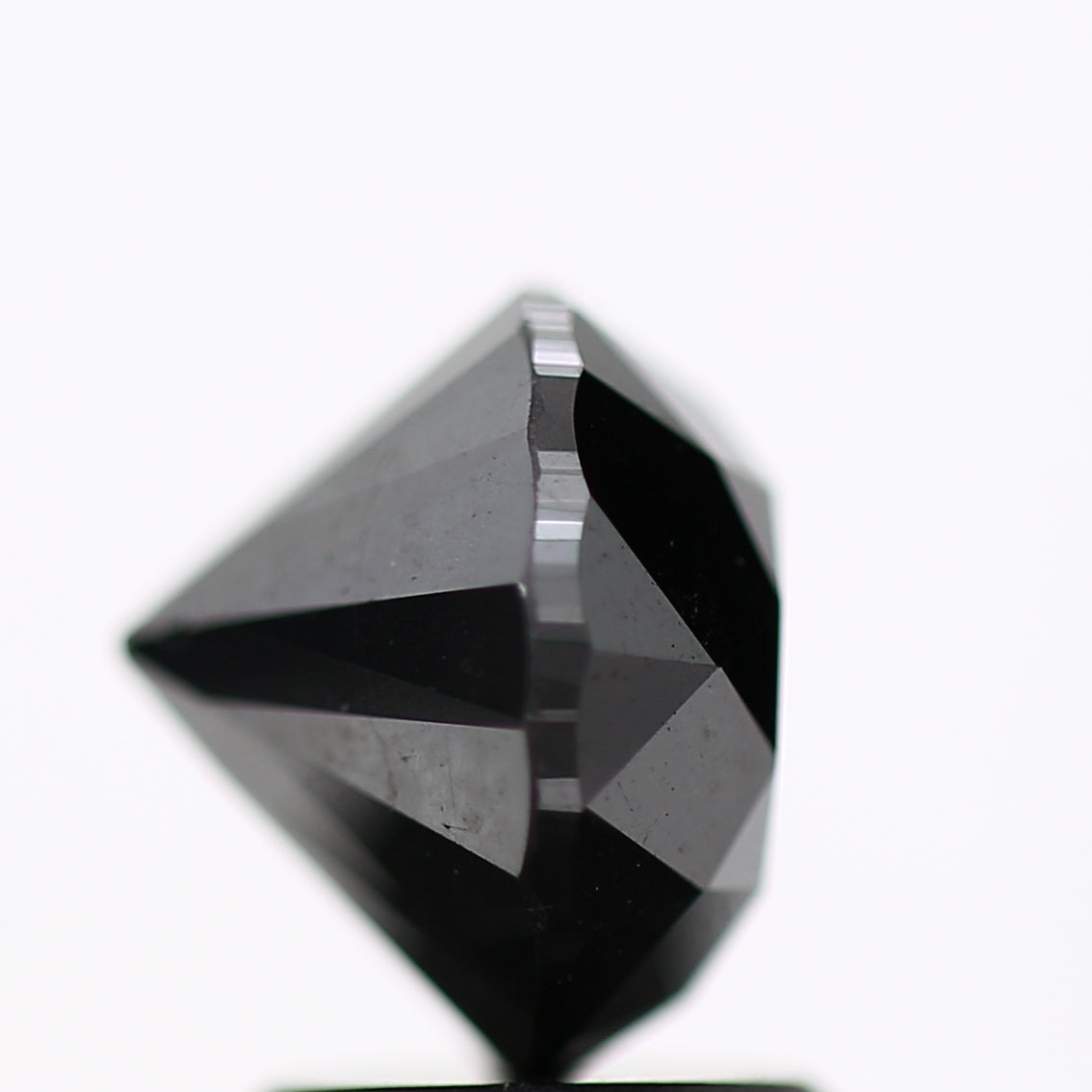 2.73 Carat Fancy Black Round Shape Brilliant Cut Natural Loose Diamond