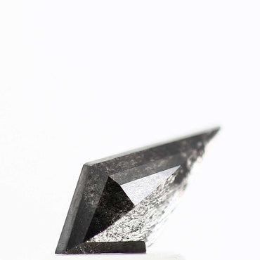Salt and Pepper Diamond ! Fancy Gray Color Kite Diamond for Engagement Ring ! Natural Loose Diamond ! 0.50 Carat Unique Rare Diamond For Her