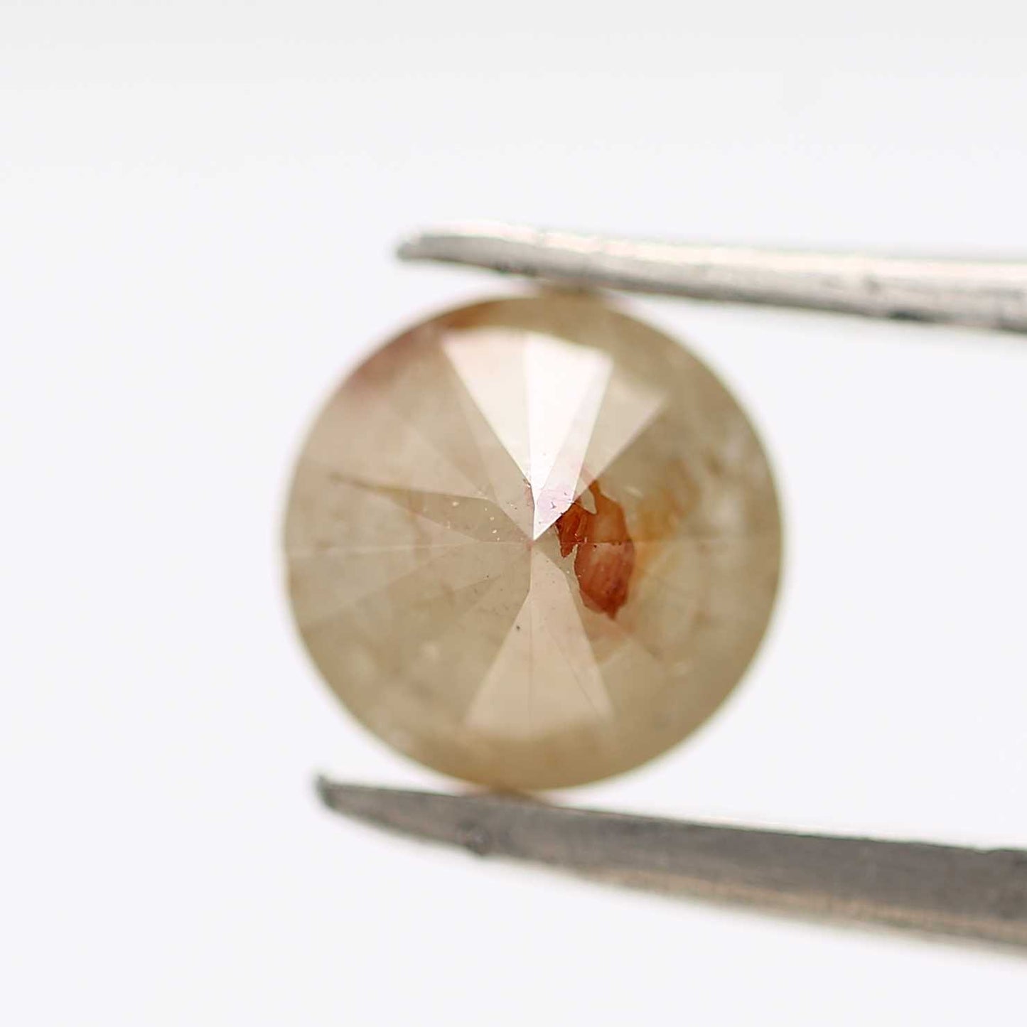 1.11 Carat Rustic Gray Round Cut Natural Loose Diamond