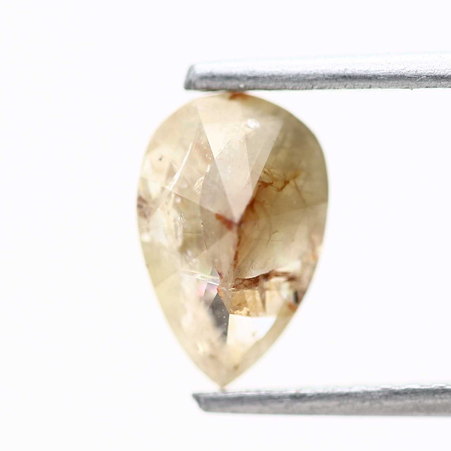 Salt and Pepper Diamond Fancy Brown Color 1.14 CT 9.01 x 5.86 x 3.65 MM Pear Cut Diamond! Natural Loose Diamond ! Christmas Gift for Her