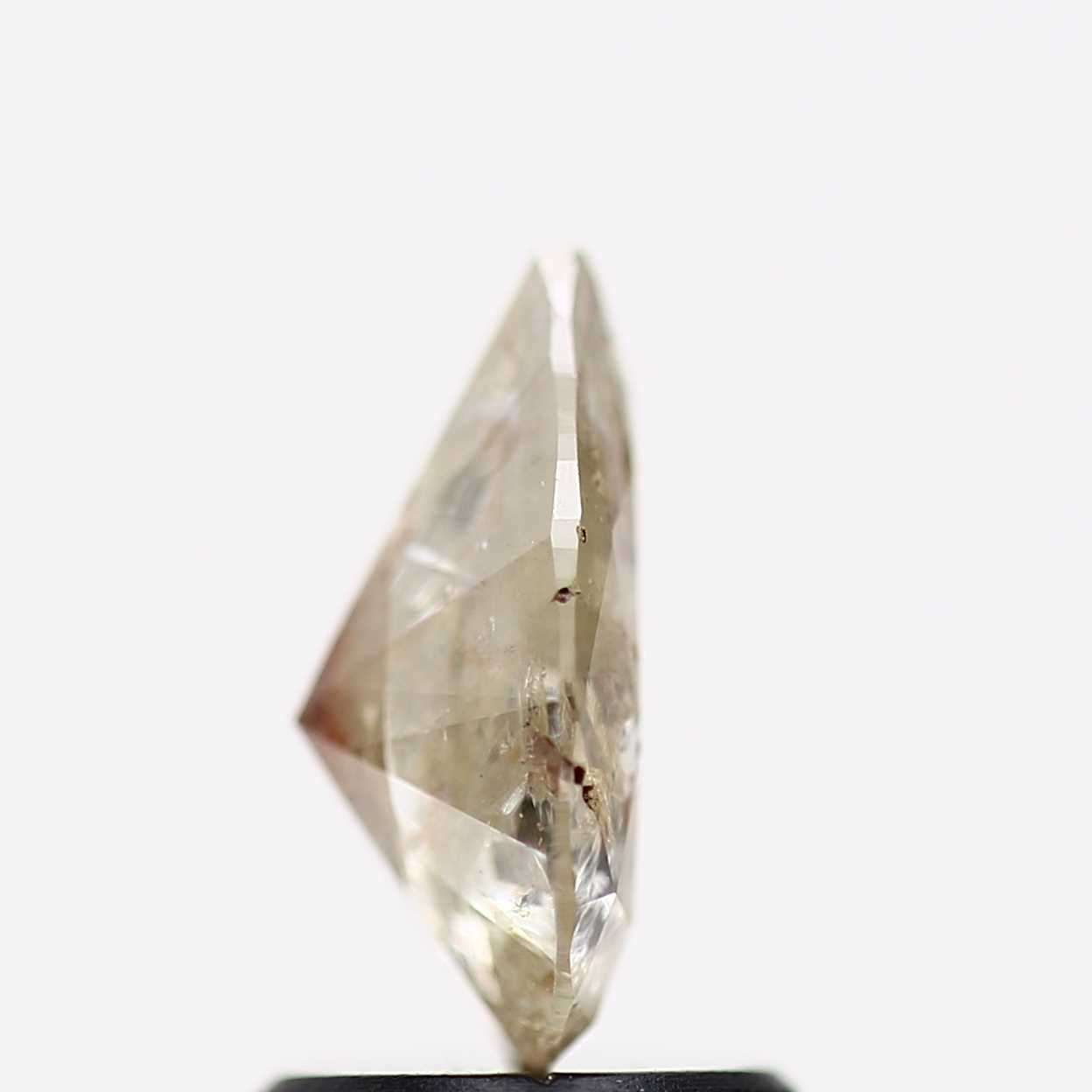 Salt and Pepper Diamond Fancy Brown Color 1.14 CT 9.01 x 5.86 x 3.65 MM Pear Cut Diamond! Natural Loose Diamond ! Christmas Gift for Her