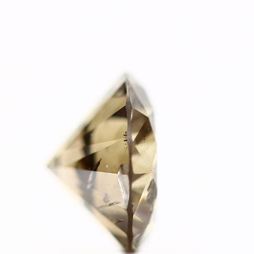 0.27 Carat Fancy Brown Round Brilliant Cut Natural Loose Diamond