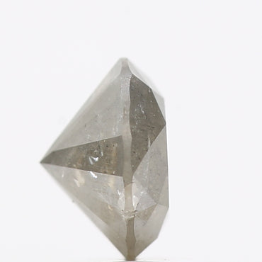 1.16 Carat Gray Round Shape Brilliant Cut Natural Loose Diamond