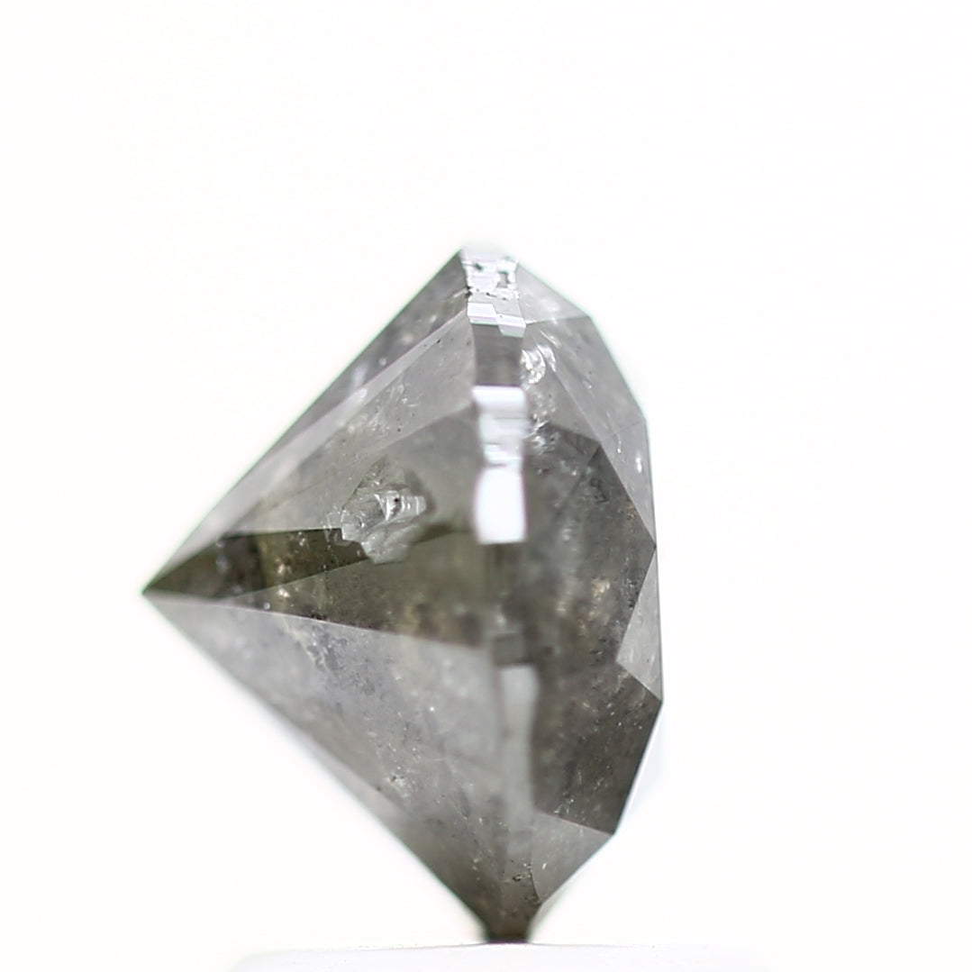 2.02 Carat Gray Round Shape Brilliant Cut Natural Loose Diamond