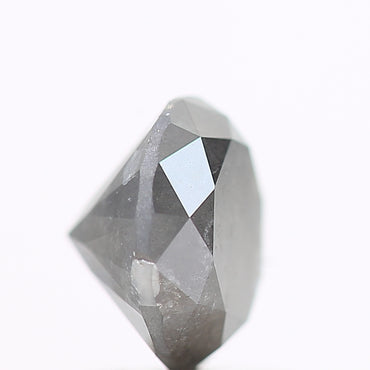 1.36 Carat Fancy Gray Round Shape Brilliant Cut Natural Loose Diamond