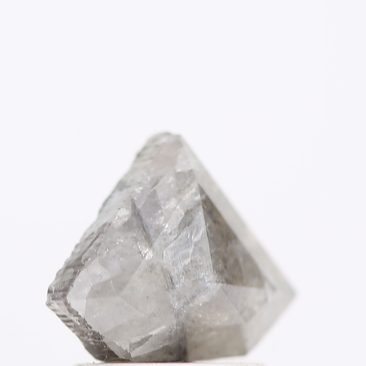 Salt and Pepper Kite Diamond ! 1.12 Ct 8.00 x 6.70 x 3.00 MM Natural Gray Loose Diamond for Engagement Ring for Her