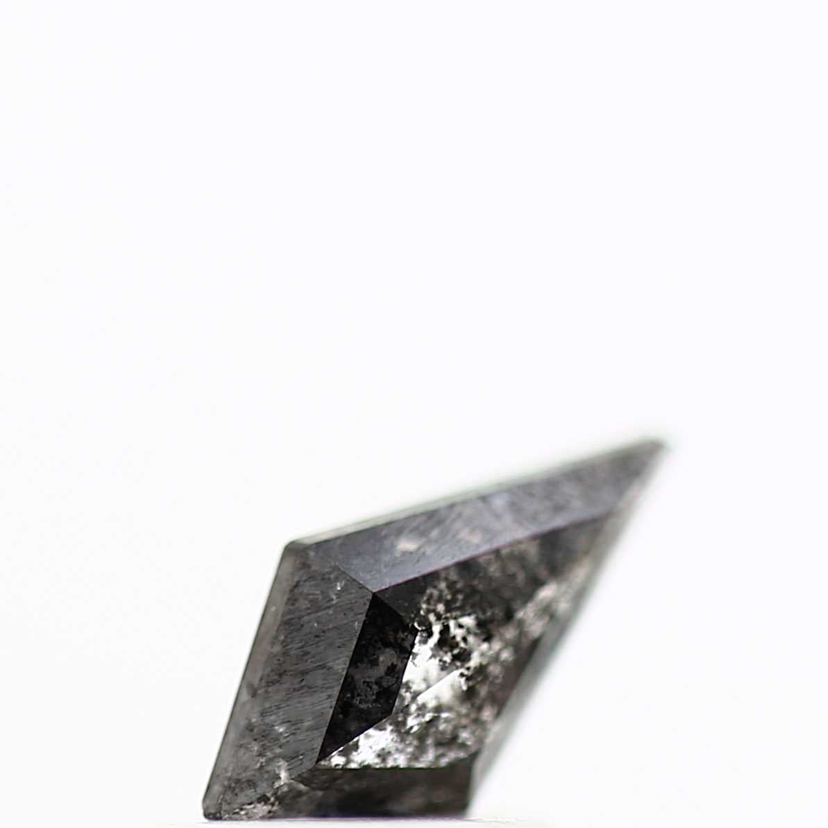 Salt and Pepper Diamond ! Fancy Gray Color Kite Diamond for Engagement Ring ! Natural Loose Diamond ! 0.45 Carat Gorgeous Diamond For Her