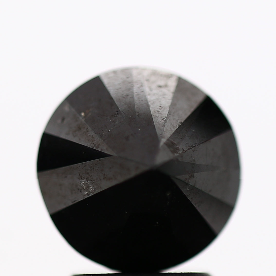 2.79 Carat Fancy Black Round Shape Brilliant Cut Natural Loose Diamond