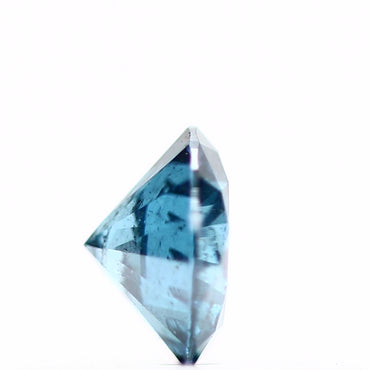 0.19 Carat Round Brilliant Fancy Blue Natural Loose Diamond