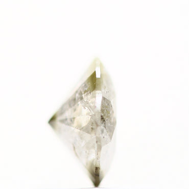 0.66 Carat Salt and Papper Diamond Fancy Round Shape Brilliant Cut Natural Loose Diamond