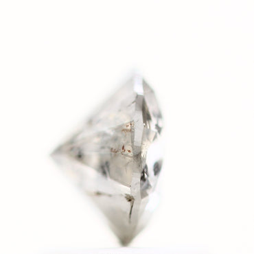 0.86 Carat Fancy Icy Gray Round Shape Brilliant Cut Natural Loose Diamond