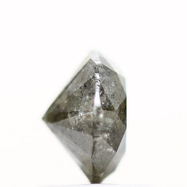 1.24 Carat Gray Round Shape Brilliant Cut Natural Loose Diamond