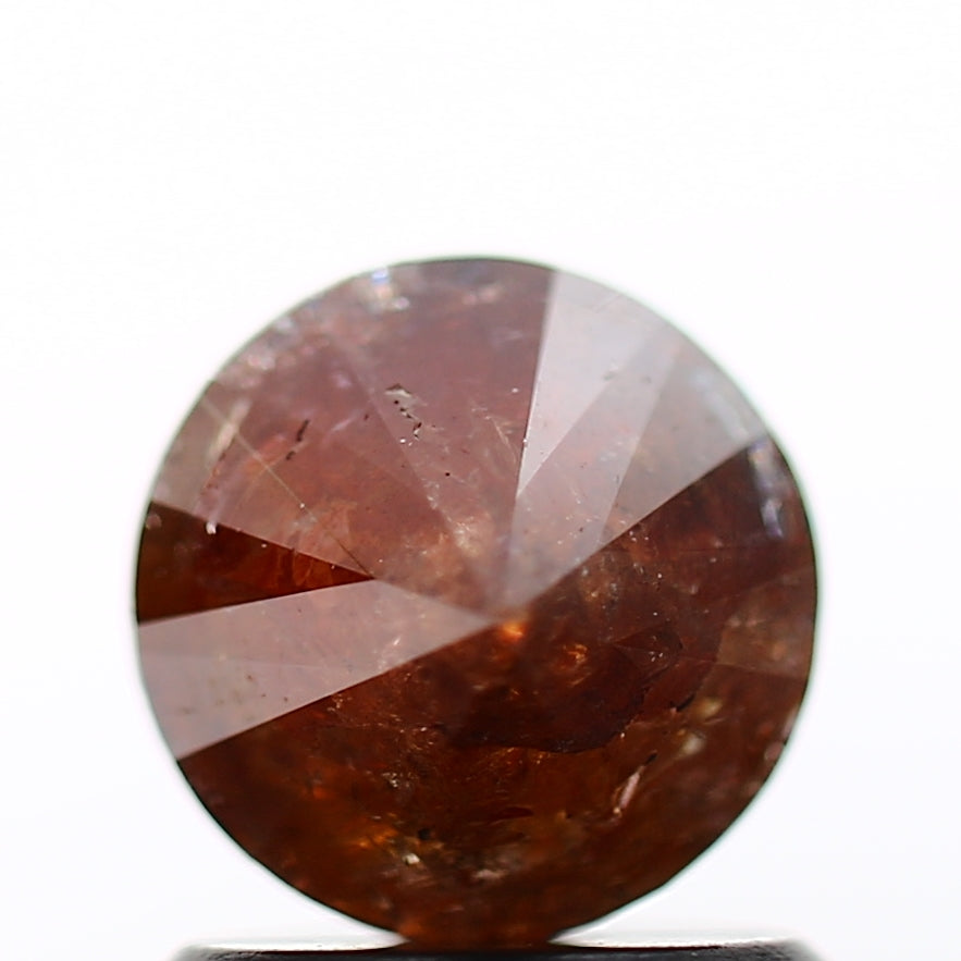 1.00 Carat Fancy Red Round Shape Brilliant Cut Natural Loose Diamond