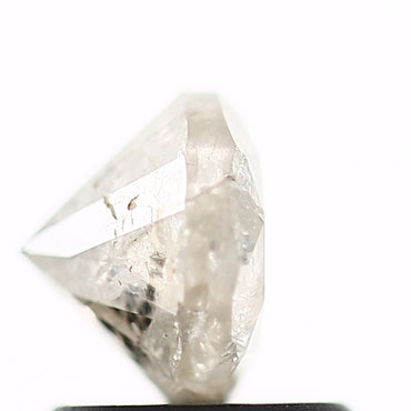 1.06 Carat Salt and Pepper Icy Round Brilliant Cut Natural Loose Diamond