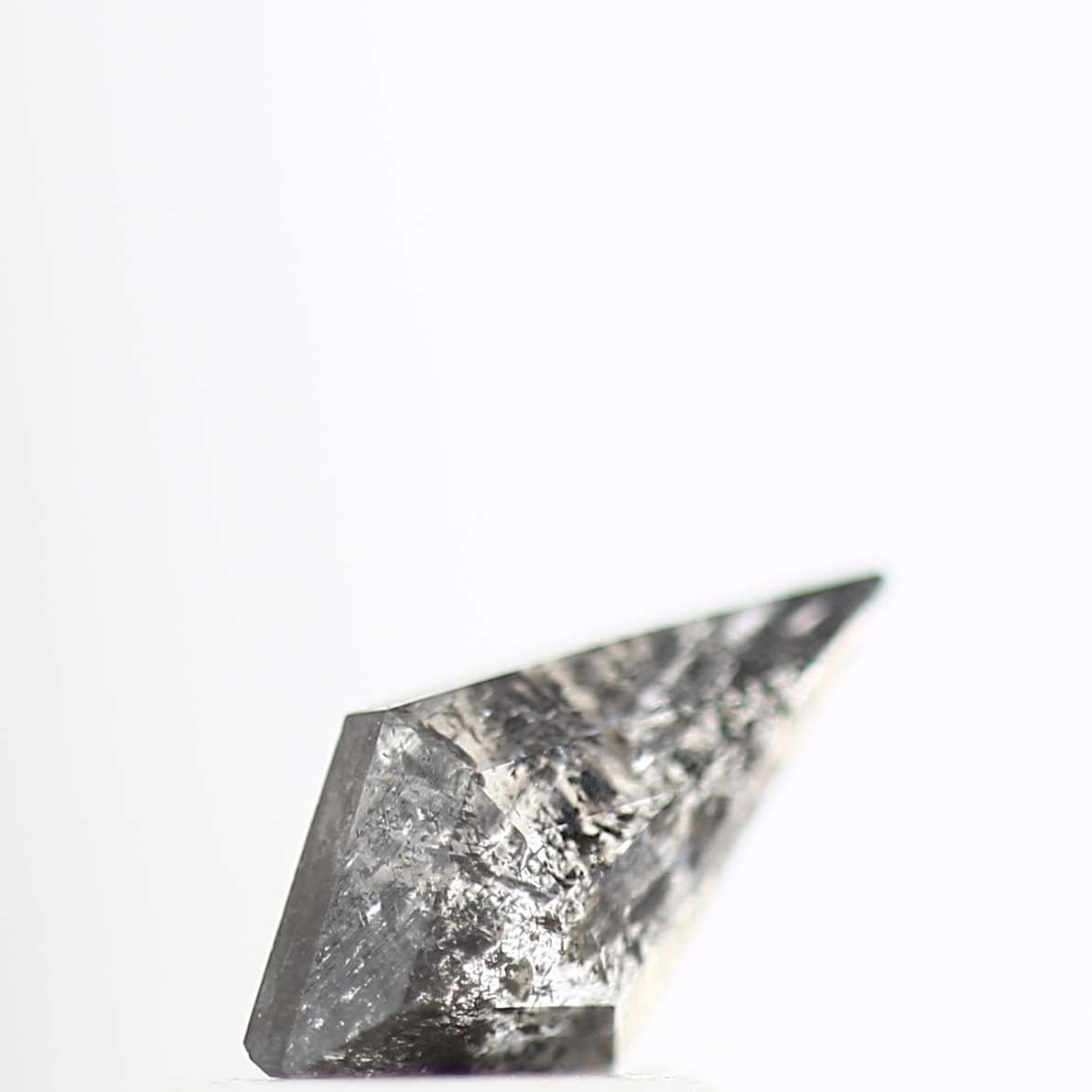 Salt and Pepper Diamond ! Fancy Gray Color Kite Diamond for Engagement Ring ! Natural Loose Diamond ! 0.55 Carat Gorgeous Diamond For Her