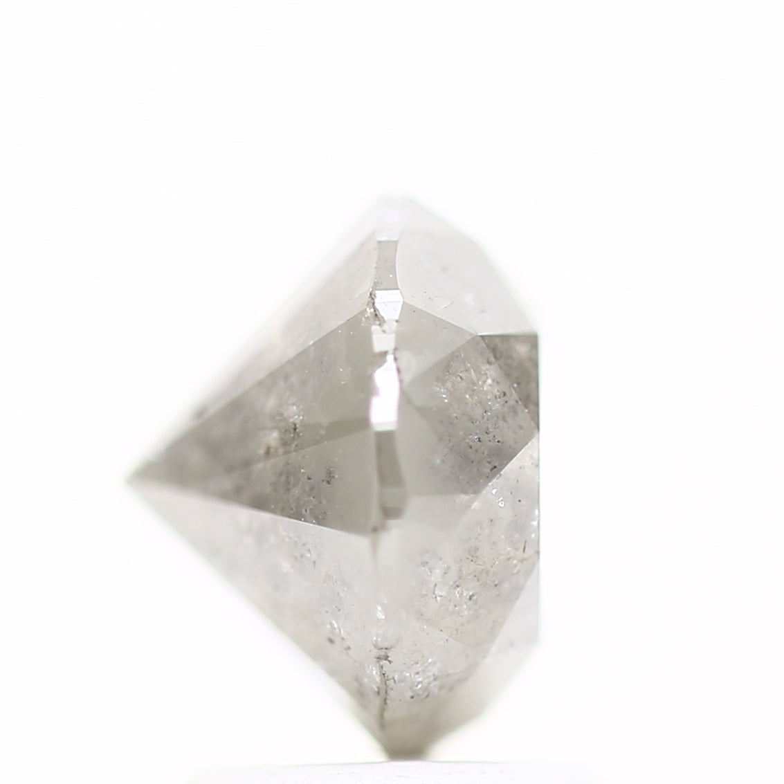 2.50 Carat Fancy Gray Round Shape Brilliant Cut Natural Loose Diamond