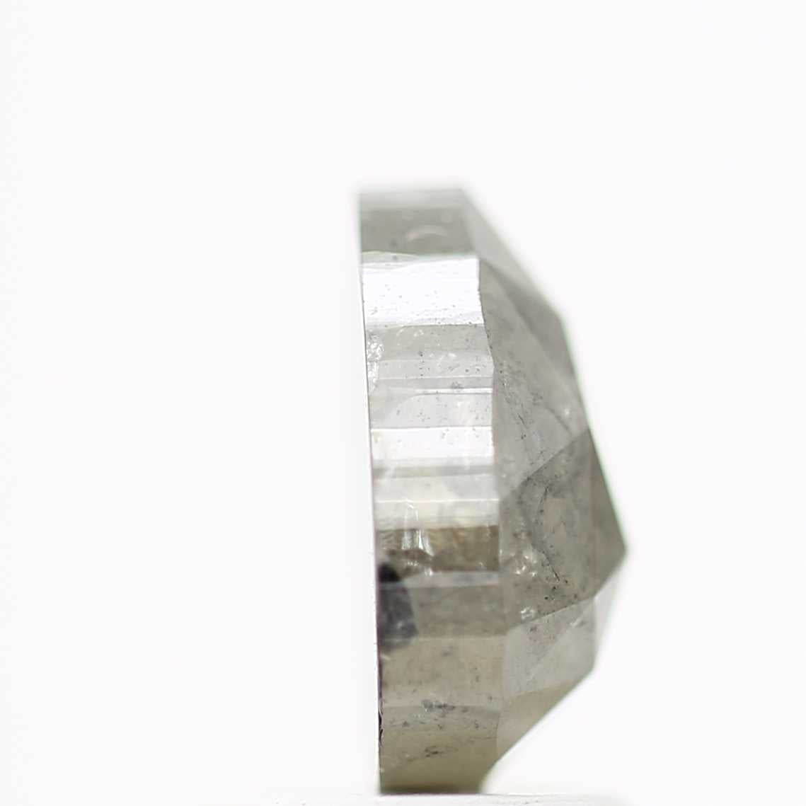 Salt and Pepper Diamond Fancy Gray Color 1.63 CT 8.16 x 6.12 x 3.57 MM Pear Cut Diamond! Natural Loose Diamond ! Christmas Gift for Her