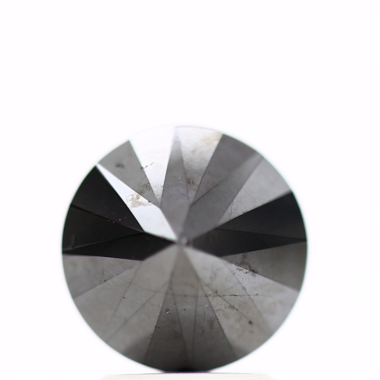 2.95 Carat Fancy Black Round Shape Diamond Natural Loose Diamond