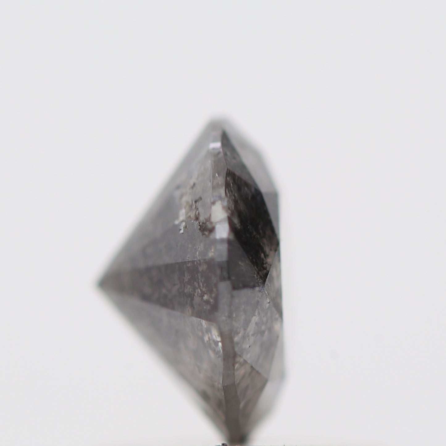 0.88 Carat Fancy Gray Round Shape Brilliant Cut Natural Loose Diamond
