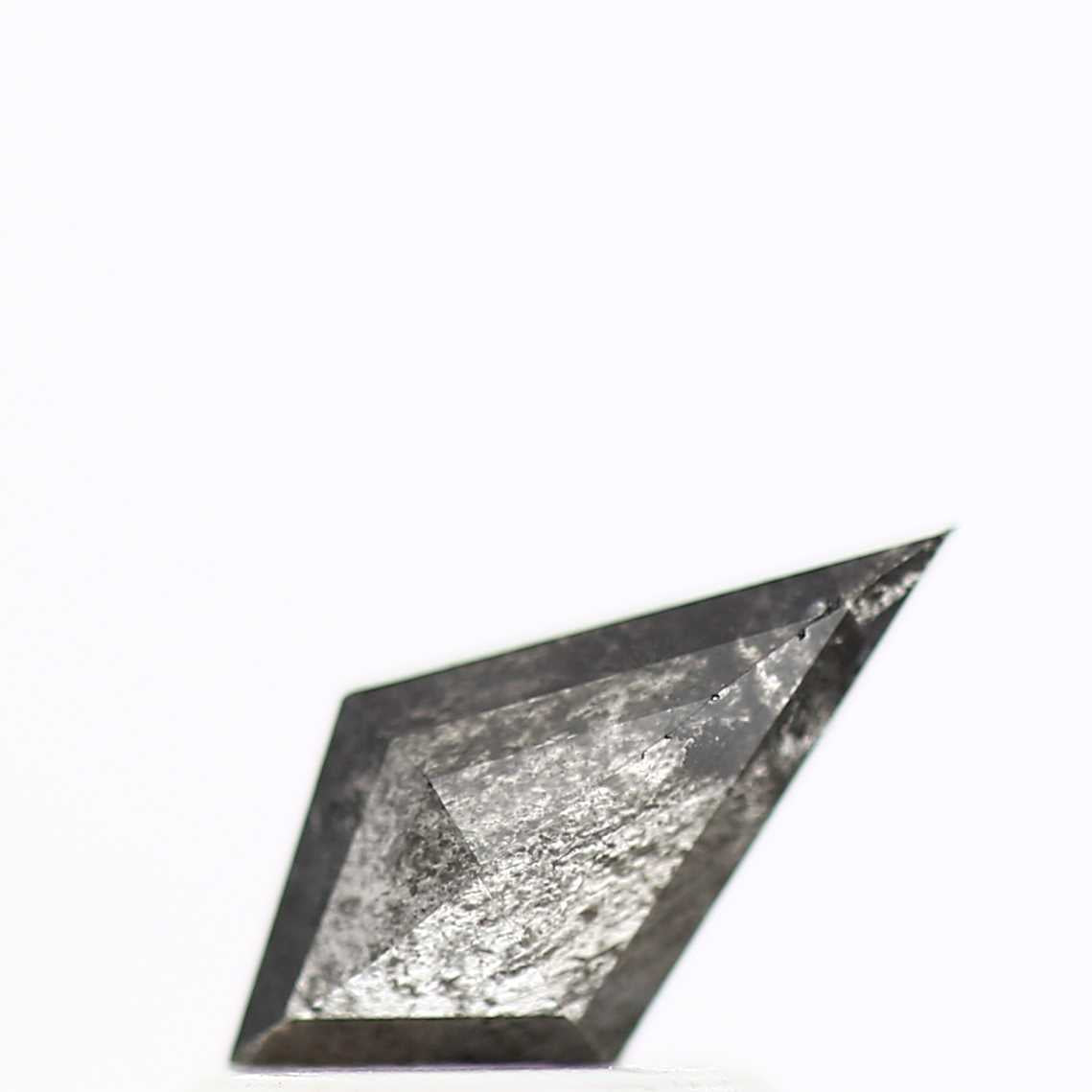 Salt and Pepper Diamond ! Fancy Gray Color Kite Diamond for Engagement Ring ! Natural Loose Diamond ! 0.50 Carat Unique Rare Diamond For Her