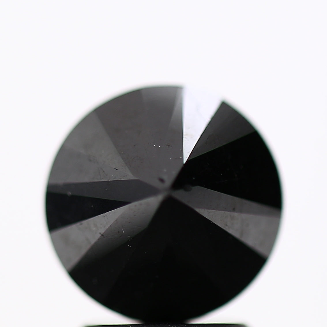 2.73 Carat Fancy Black Round Shape Brilliant Cut Natural Loose Diamond