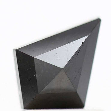 black diamond ! 0.73 Ct 8.10 x 6.10 x 2.50 MM natural black kite loose diamond for engagement ring for her
