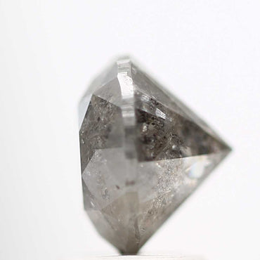 2.29 Carat Salt and Pepper Diamond Round Brilliant Cut Natural Loose Diamond