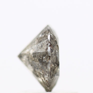 0.97 Carat Fancy Gray Round Shape Brilliant Cut Natural Loose Diamond