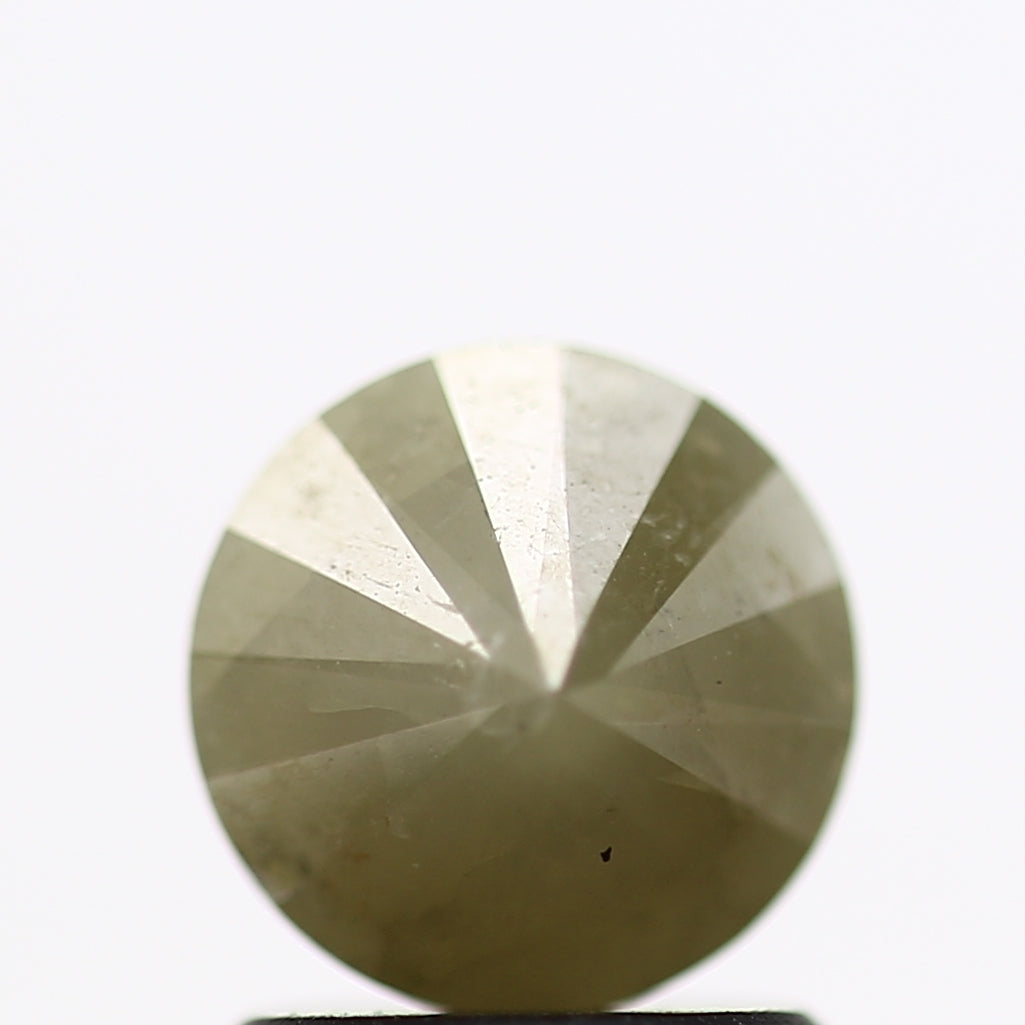1.26 Carat Fancy Gray Round Shape Brilliant Cut Natural Loose Diamond