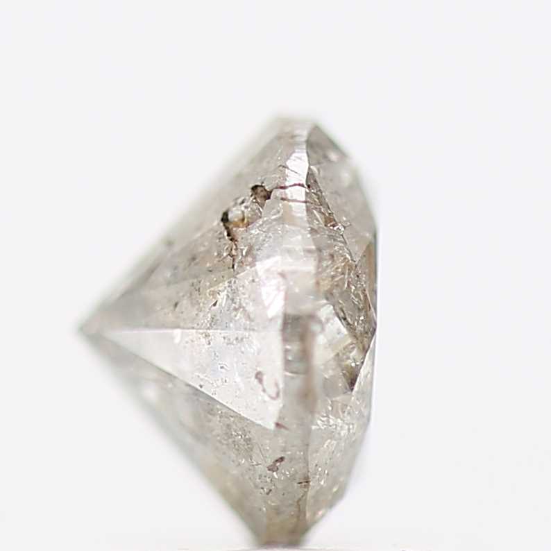 0.93 Carat Fancy Gray Salt And Pepper Round Natural Loose Diamond