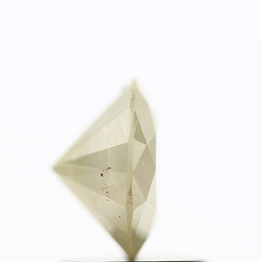 1.12 Carat Fancy Gray Rustic Round Shape Brilliant Cut Natural Loose Diamond