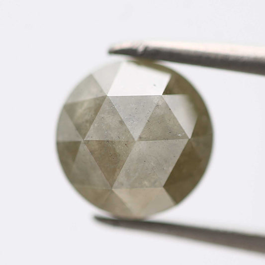 1.62 Carat Fancy Round Rosecut Shape Brilliant Cut Natural Loose Diamond