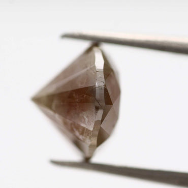 3.50 Carat Brown Rustic Round Brilliant Cut Natural Loose Diamond