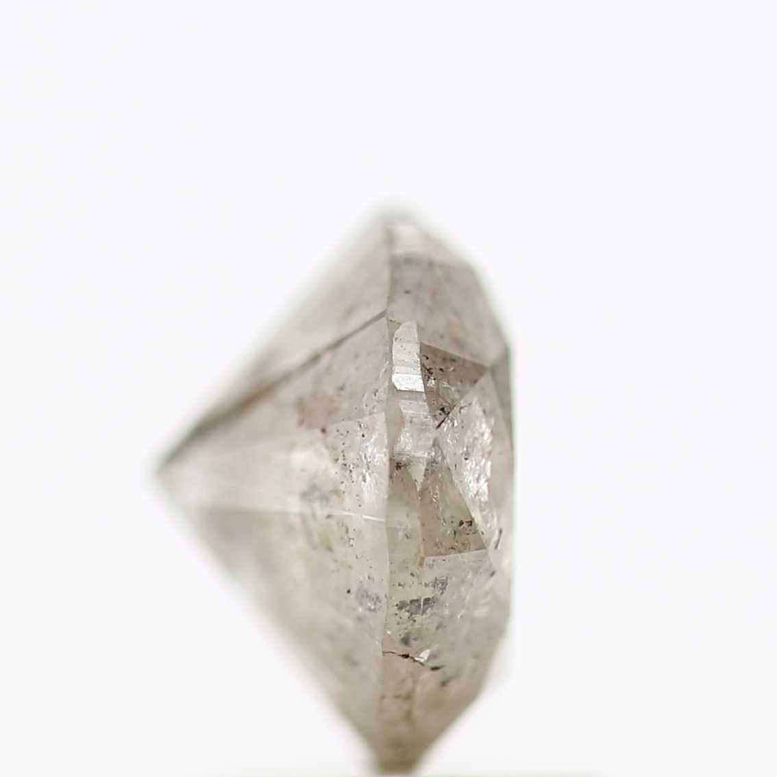 2.04 Carat Fancy Gray Round Cut Natural Loose Diamond