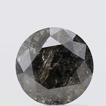 0.93 Carat Fancy Gray Round Shape Brilliant Cut Natural Loose Diamond