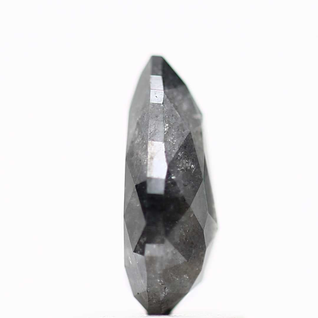 Salt and Pepper Diamond Fancy Gray Color 1.06 CT 8.47 x 5.06 x 2.97 MM Pear Cut Diamond! Natural Loose Diamond ! Christmas Gift for Her