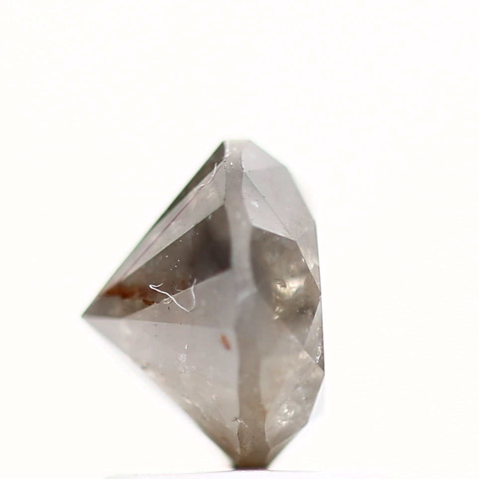 1.34 Carat Fancy Gray Round Shape Brilliant Cut Natural Loose Diamond
