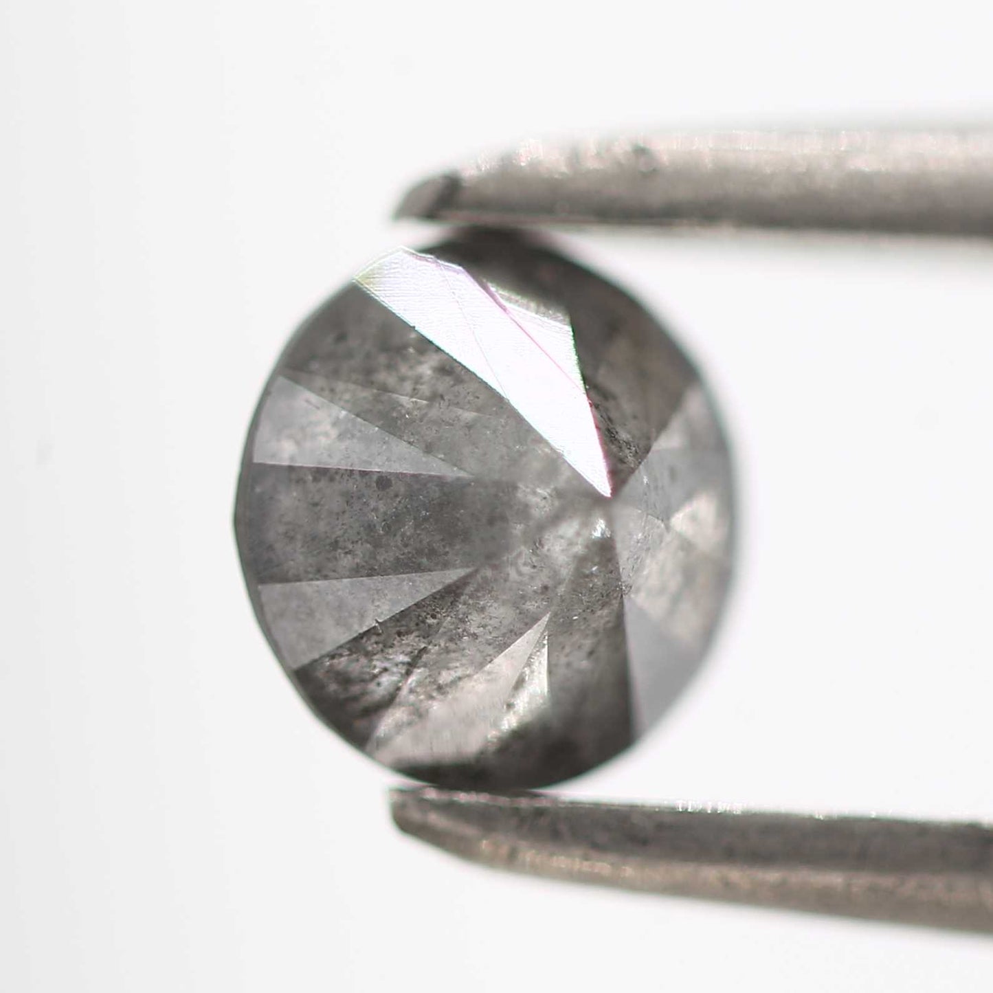 0.38 Carat Fancy Gray Round Shape Brilliant Cut Natural Loose Diamond