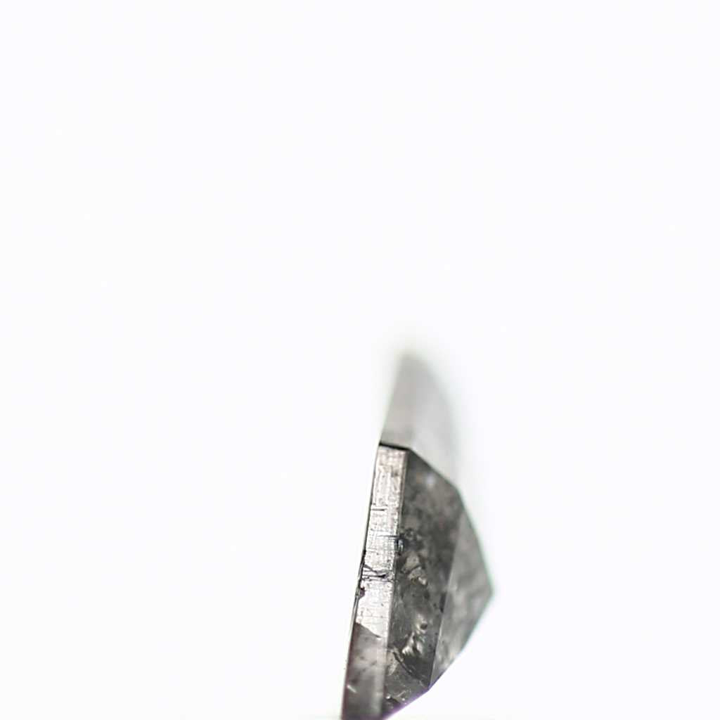 Salt and Pepper Diamond ! Fancy Gray Color Kite Diamond for Engagement Ring ! Natural Loose Diamond ! 0.43 Carat Gorgeous Diamond For Her