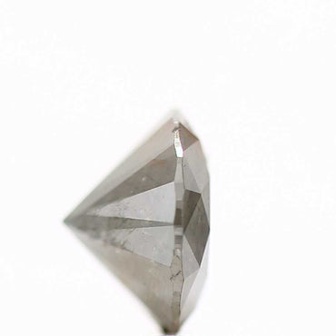0.95 Carat Gray Rustic Round Shape Brilliant Cut Natural Loose Diamond