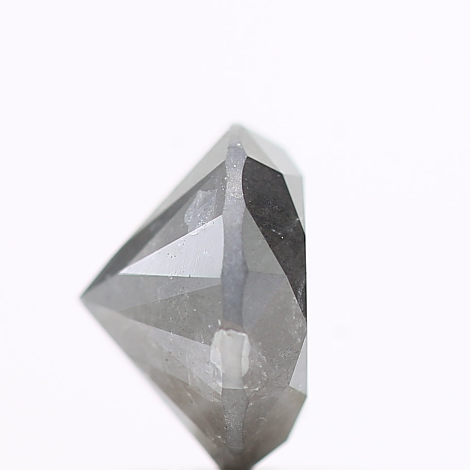 1.36 Carat Fancy Gray Round Shape Brilliant Cut Natural Loose Diamond