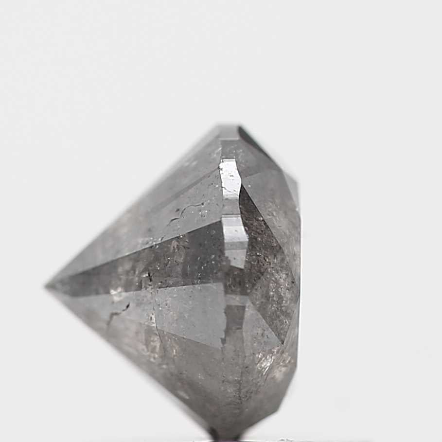 1.22 Carat Fancy Gray Round Shape Brilliant Cut Natural Loose Diamond