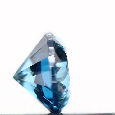 0.22 Carat Fancy Blue Round Brilliant Cut Natural Loose Diamond