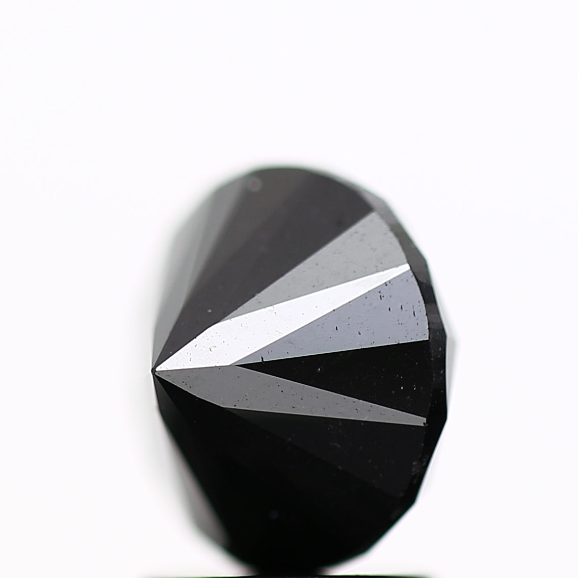 2.28 Carat Fancy Black Round Shape Brilliant Cut Natural Loose Diamond